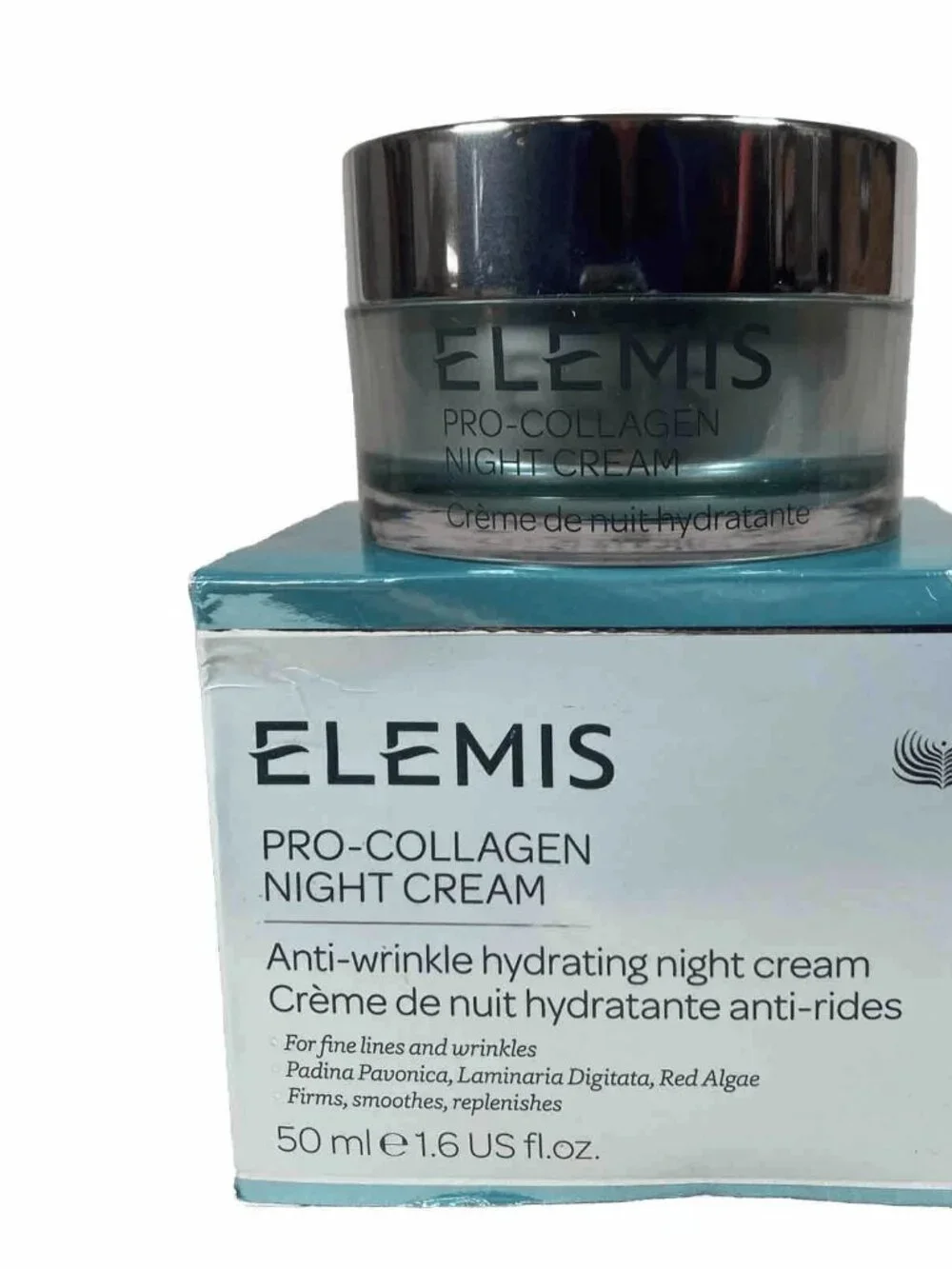 ELEMIS Pro-Collagen Night Cream Anti-Wrinkle Hydrating Moisturizer 50ml NIB